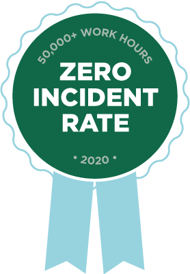 Rockford Construction - 2020 Zero Incident Rate