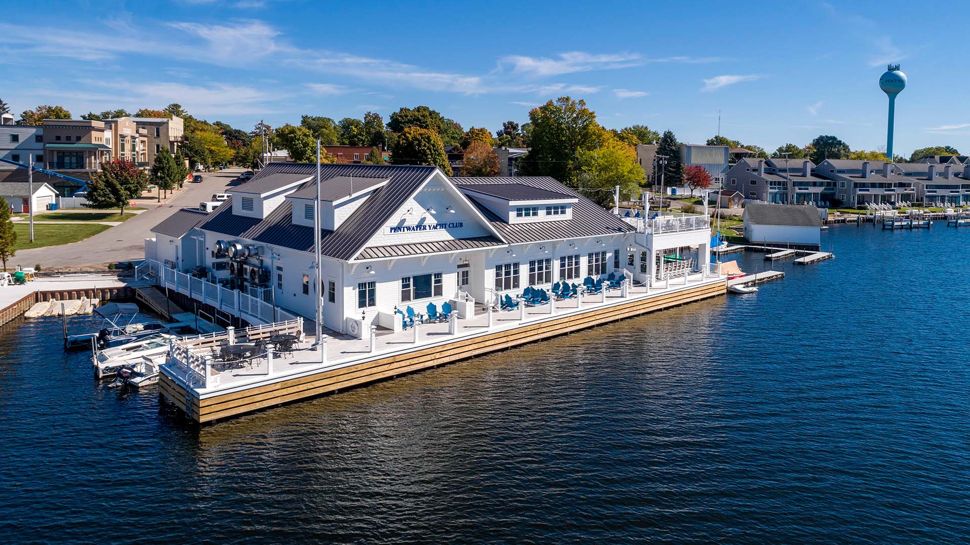 Pentwater Yacht Club - Projects - Rockford Construction